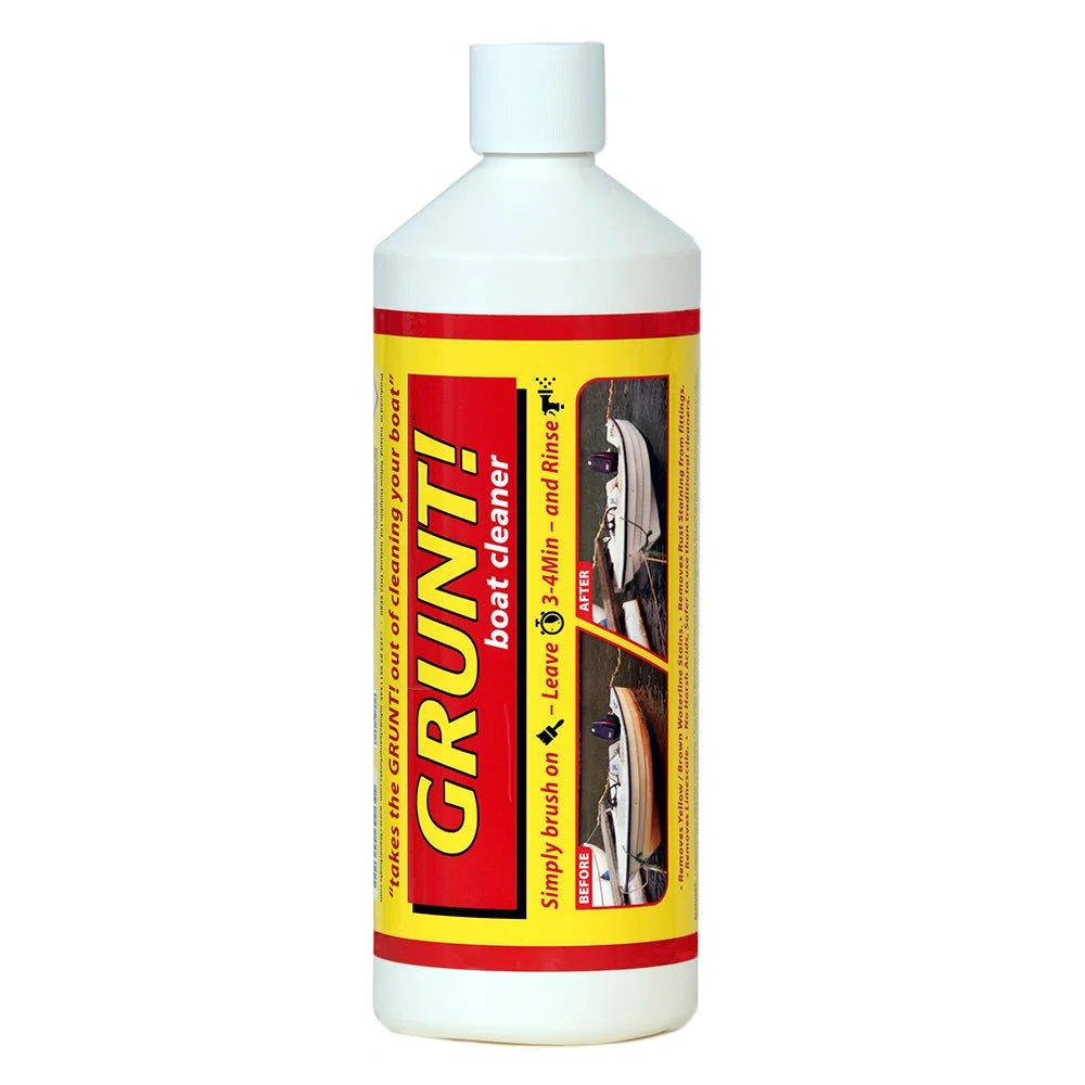 Grunt! 32oz Boat Cleaner - Removes Waterline & Rust Stains