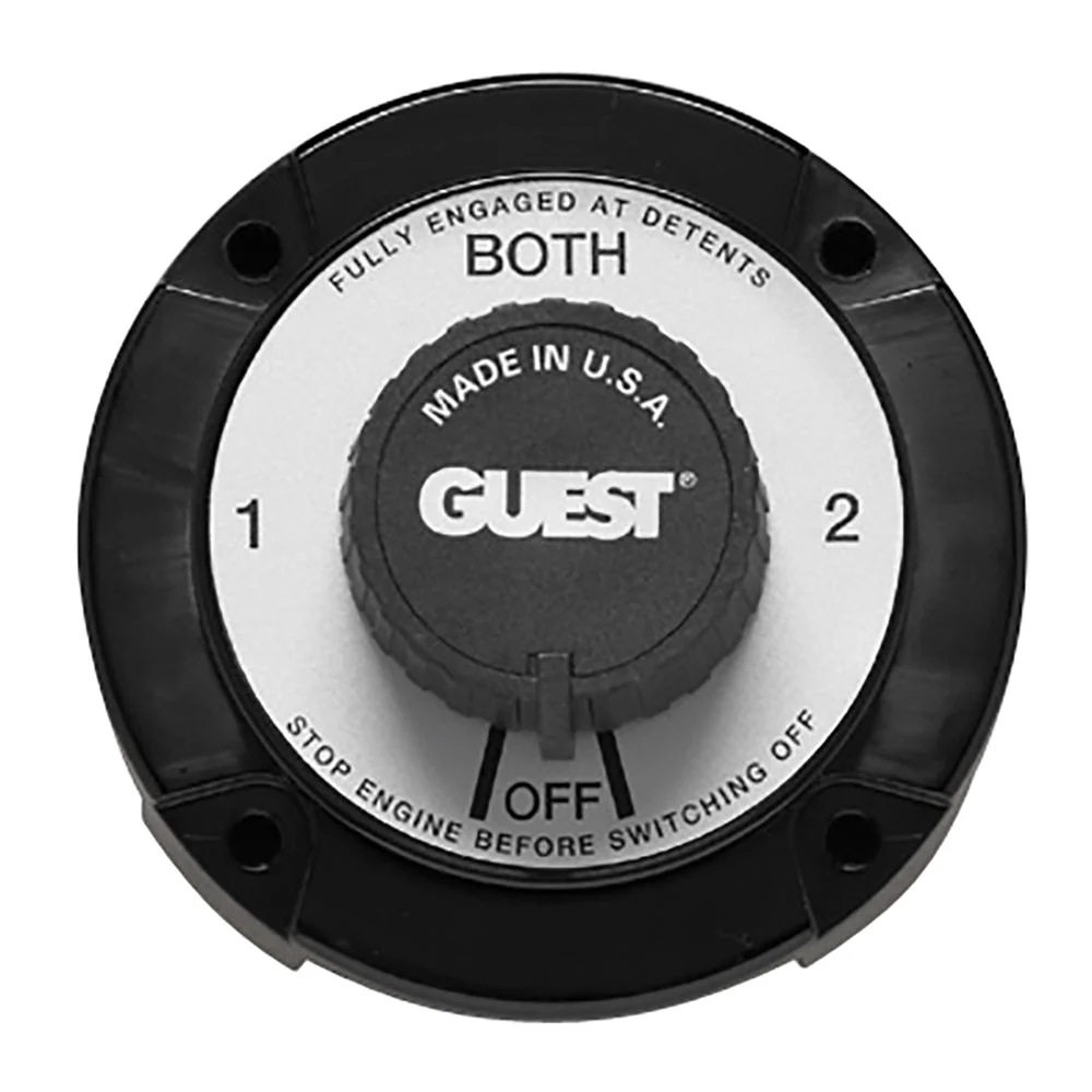 Guest 2111A Heavy Duty Battery Selector Switch – Marine Electrical Replacement Part