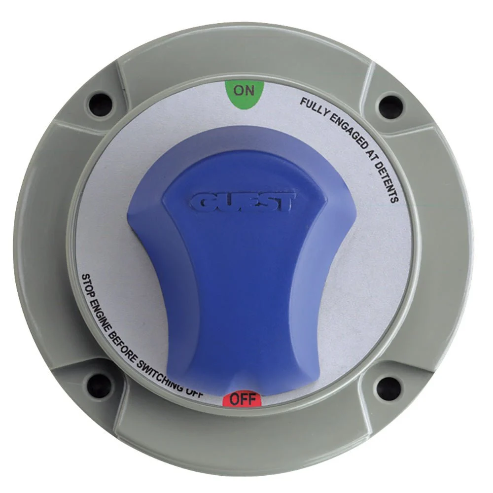 Guest 2112A Battery On/Off Switch Universal Mount w/o AFD – Marine Electrical Replacement Part