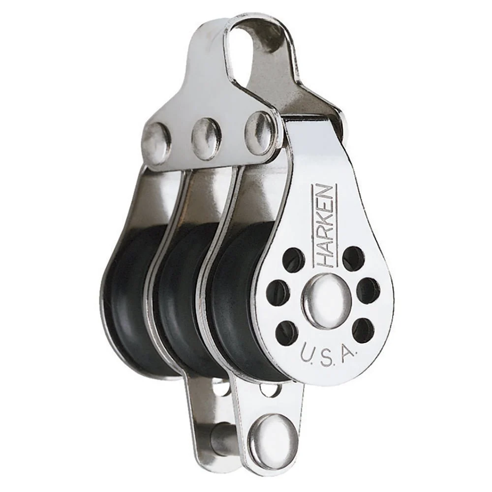 Harken 22mm Triple Micro Block w/Becket- Fishing – Marine Boat Replacement Part