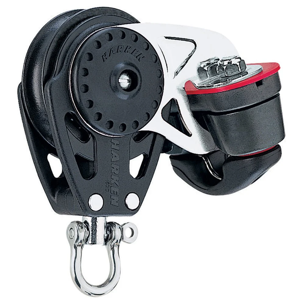 Harken 40mm Carbo Air Block w/Cam Cleat – Marine Boat Replacement Part