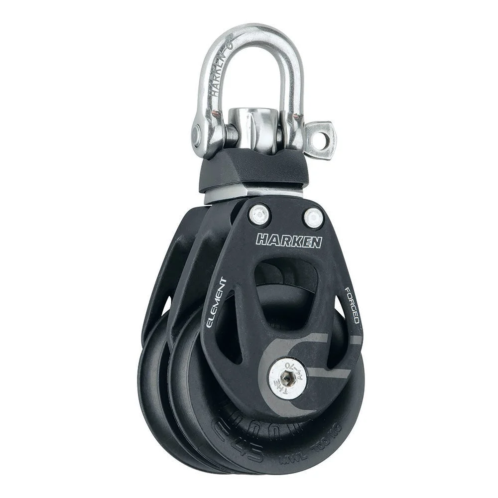 Harken 45mm Double Element Block w/Swivel – Marine Boat Replacement Part