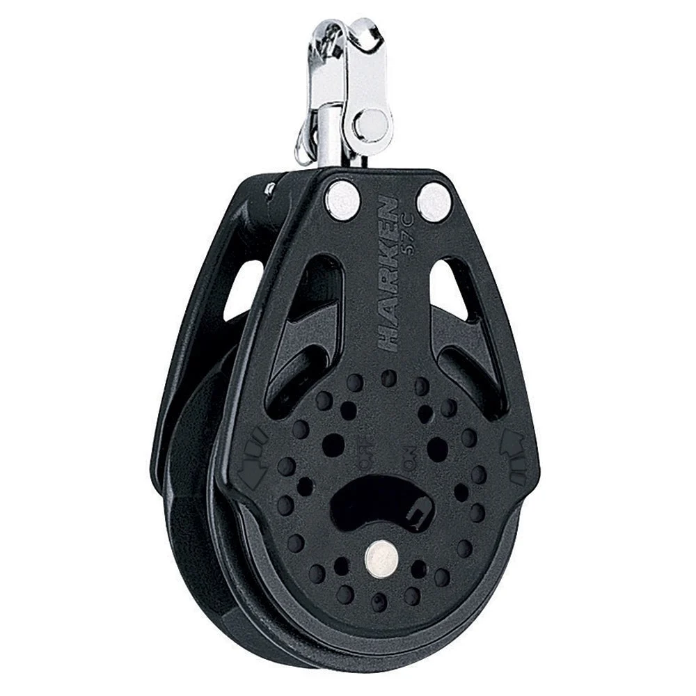 Harken 57mm Carbo Single Ratchet Block w/Swivel – Marine Electrical Replacement Part