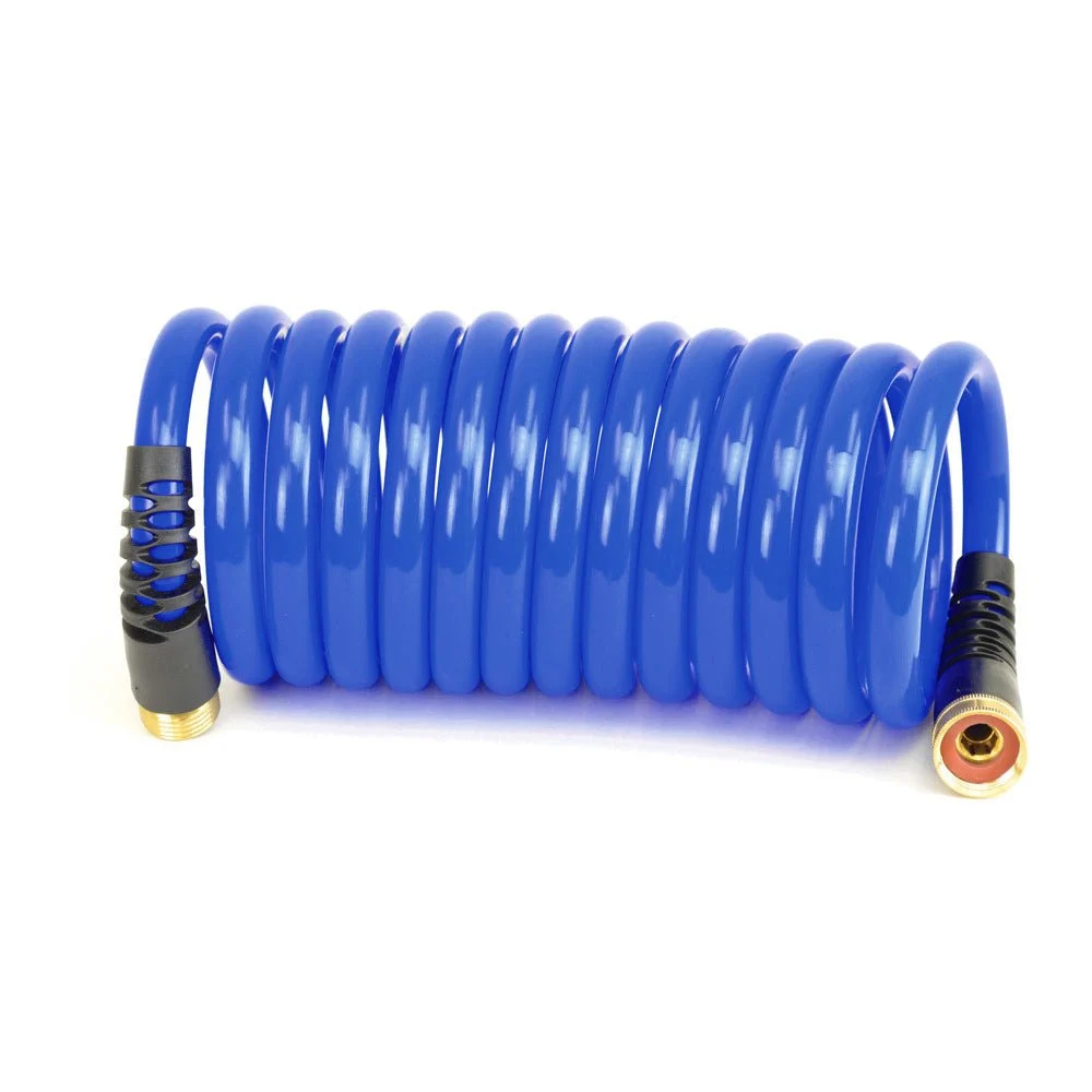 HoseCoil PRO 15' w/Dual Flex Relief 1/2" ID HP Quality Hose – Marine Boat Replacement Part