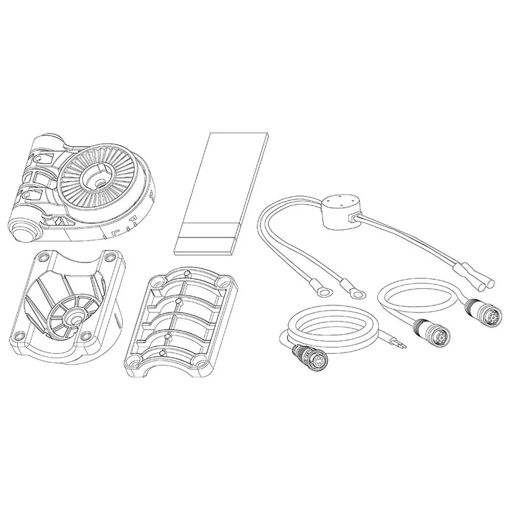 Humminbird Open Water Adapter Kit - MEGA Live – Marine Electrical Replacement Part