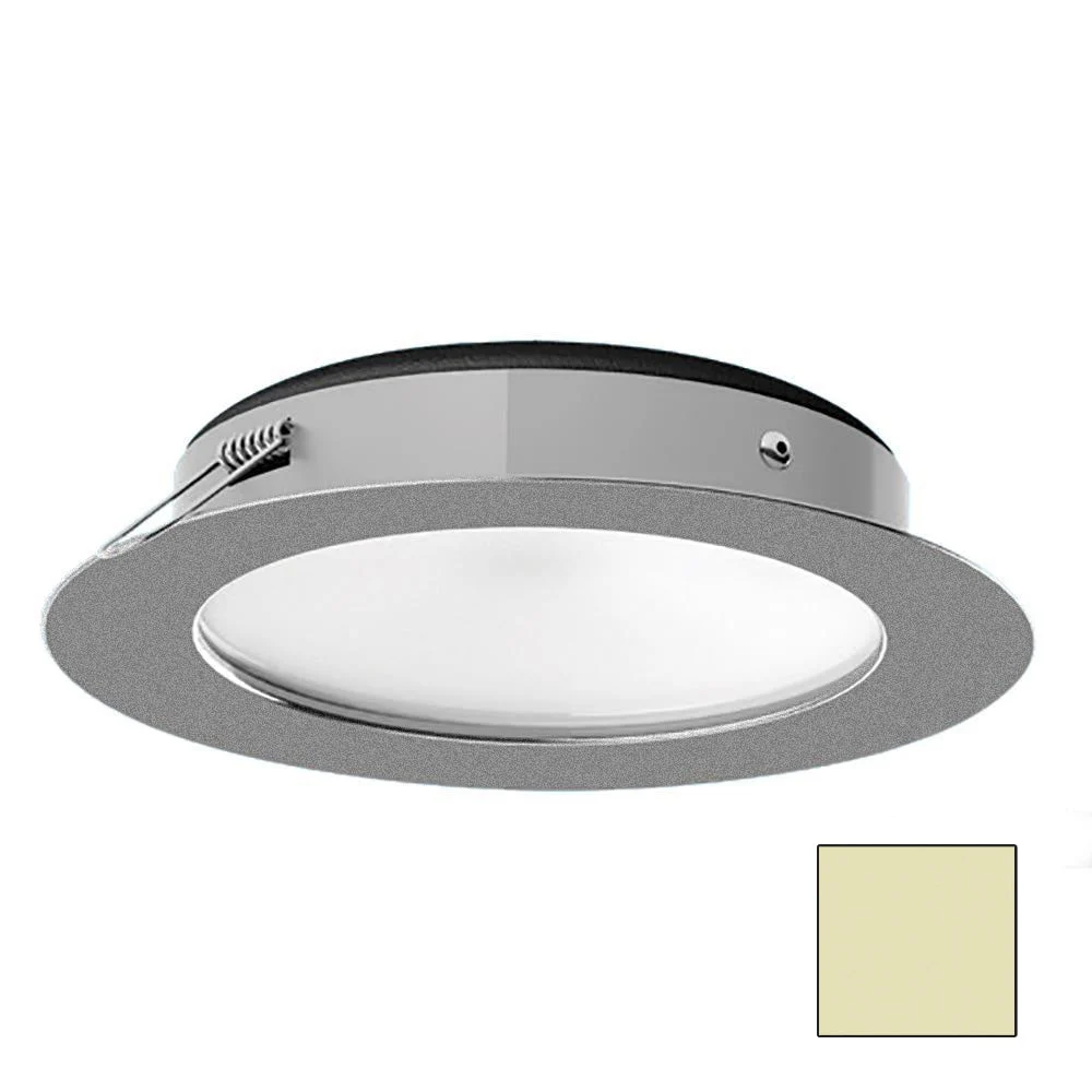 I2Systems Inc i2Systems Apeiron Pro XL A526 - 6W Spring Mount Light - Warm White - Brushed Nickel Finish – Marine Boat Replacement Part