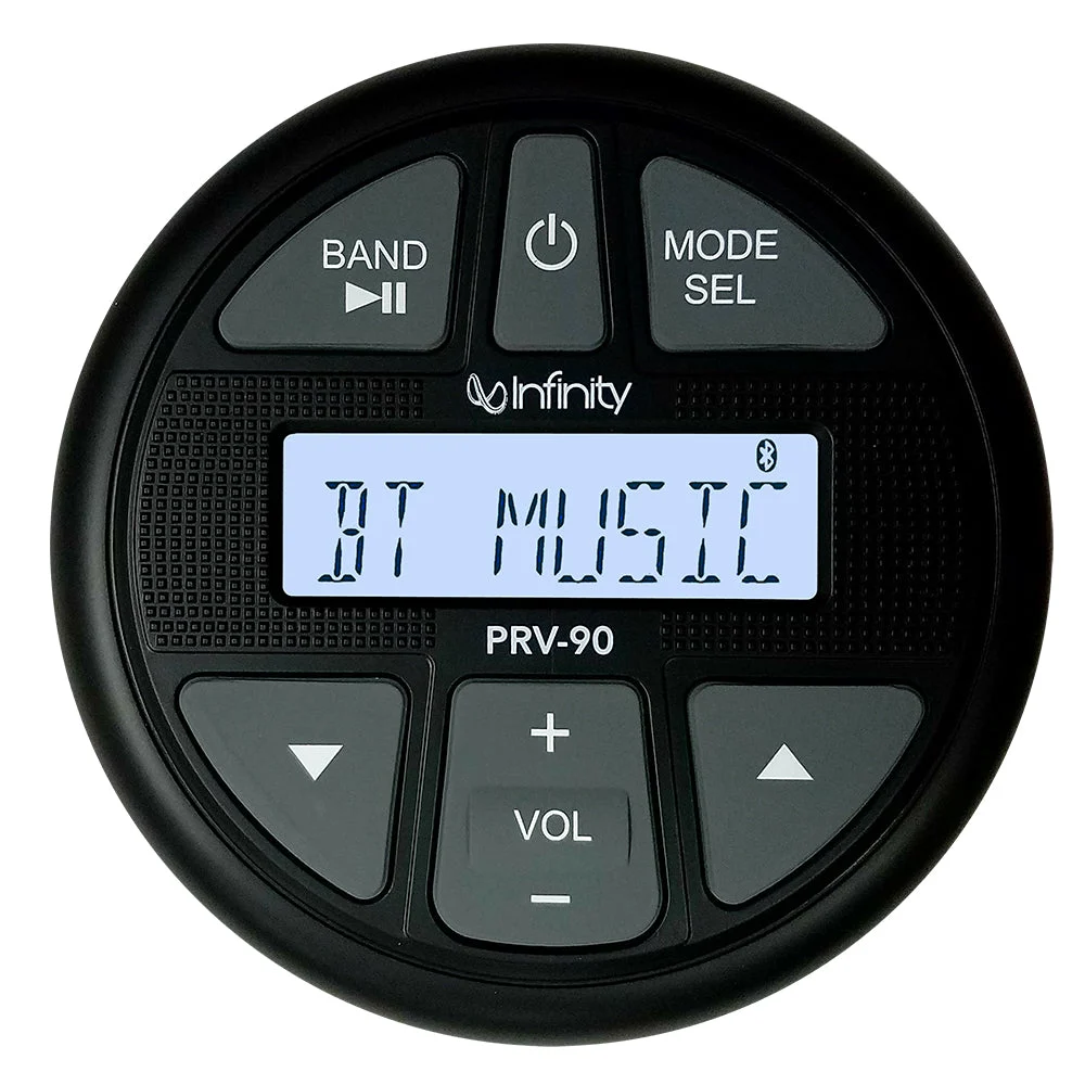 Infinity PRV90 AM/FM/BT/USB Gauge Style Stereo