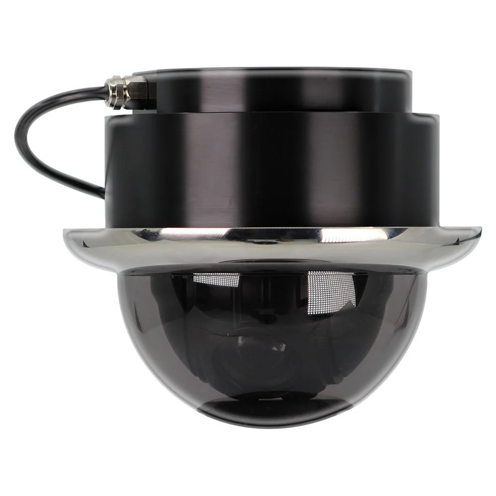 Iris Innovations Iris Miniature Marine PTZ Dome Camera - Stainless Bezel - Hi-Def Ethernet IP - 10x Digital Zoom
