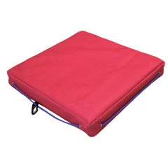 Buoyant Deck Cushion - Single - Red - Polyester/PVC - Throwable Flotation Device - Marine Safety