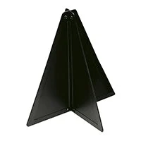 Motoring Cone Day Shape - 350x340mm (13.8"x13.4") - Black - Collapsible