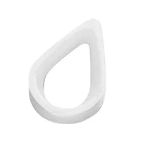 Rope Thimble for Ø5/32" (Ø4mm) Rope - Nylon PA - White