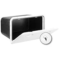 Top Line Storage Hatch with Lock - White 13-57/64" x 23-55/64" (353 x 606 mm)