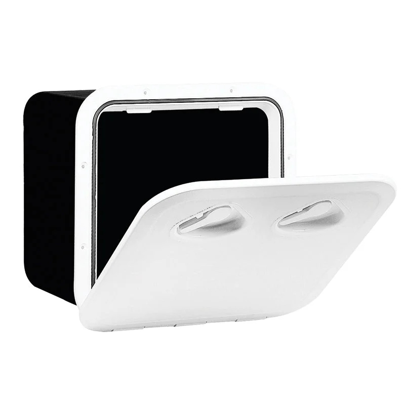 Top Line Storage Hatch - White 14-9/16" x 14-49/64" (370 x 375 mm)