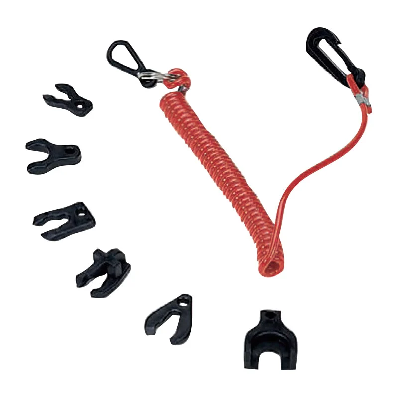 Engine Kill Switch Key Set - 7 Keys - Emergency Stop Safety - Universal Marine