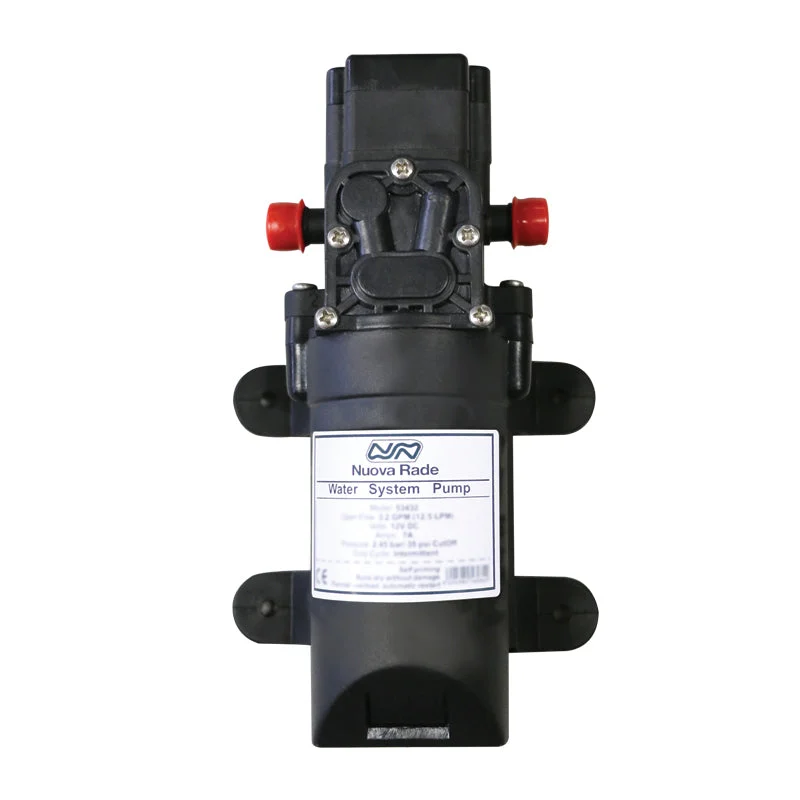 Self-Priming Water Pump - 3.8 L/min (1 GPM) - 12V DC - Marine Fresh Water System