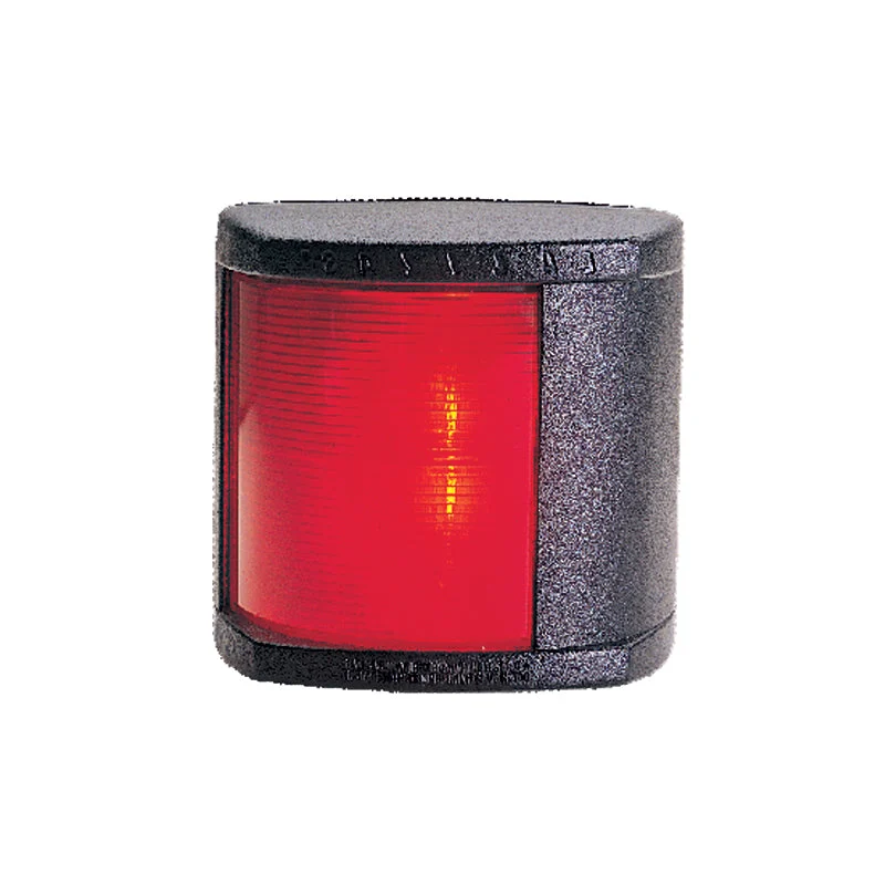 CLASSIC 20 Port Light - 112.5° - Red - Black Housing - LED - for Vessels Under 20m
