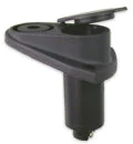 Base for Plug-In Navigation Light - Black - Plastic - Deck Mount - Universal Fit