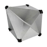 Radar Reflector R.O.R.C. 18" - 13-25/64" x 13-25/64" x 18-1/2" (340x340x470mm) - Light Alloy - Collapsible