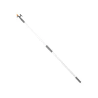 Telescopic Hook with 2 Ends - Aluminum Ø1-3/16" (30mm) - 47-1/4" to 77-11/64" (120-196cm) - Grey
