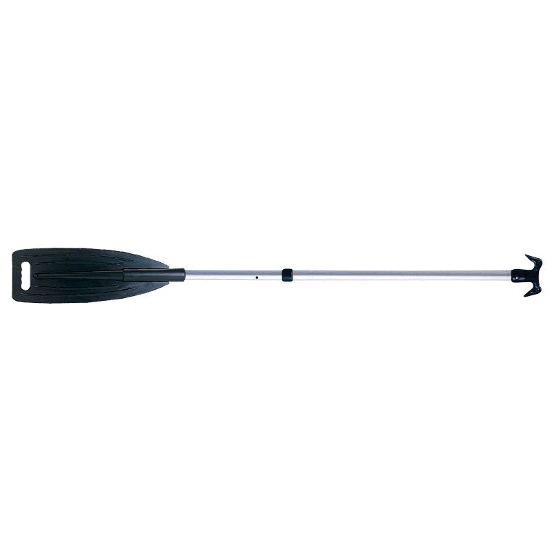 Jointed Paddle with Double Hook - Ø1-3/16" (30mm) - 55-33/64" (141cm) - Black