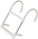Marine Boarding Ladder 2-Step - Anodized Aluminum 21.7" x 13.8" (550 x 350mm)