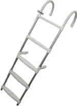 Marine Boarding Ladder 5-Step - Anodized Aluminum 53.6" x 13.8" (1360 x 350mm)