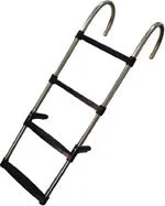 Marine Boarding Ladder 4-Step - Stainless Steel 316 - 44.5" x 13.8" (1130 x 350mm)