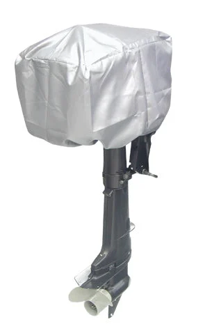 LALIZAS Engine Cover - Full Body - Size 6 - Silver - Polyester 420D - UV Protection