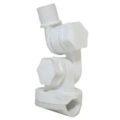 LALIZAS Antenna Rail Mount - Reinforced Nylon - 2 Adjustment Knobs - Fits 3/4" to 1" Rails