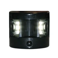 FOS LED 12 Masthead Light 225° Deck Mounted Black Housing 12-15V - White LED 2nm
