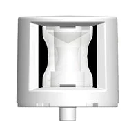 FOS LED 12 Stern Light 135° Deck Mounted White Housing 12-15V - White LED 2nm