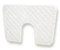 LALIZAS Transom Pad 12-19/32" x 8-21/32" (320x220mm) Black - Outboard Motor Protection