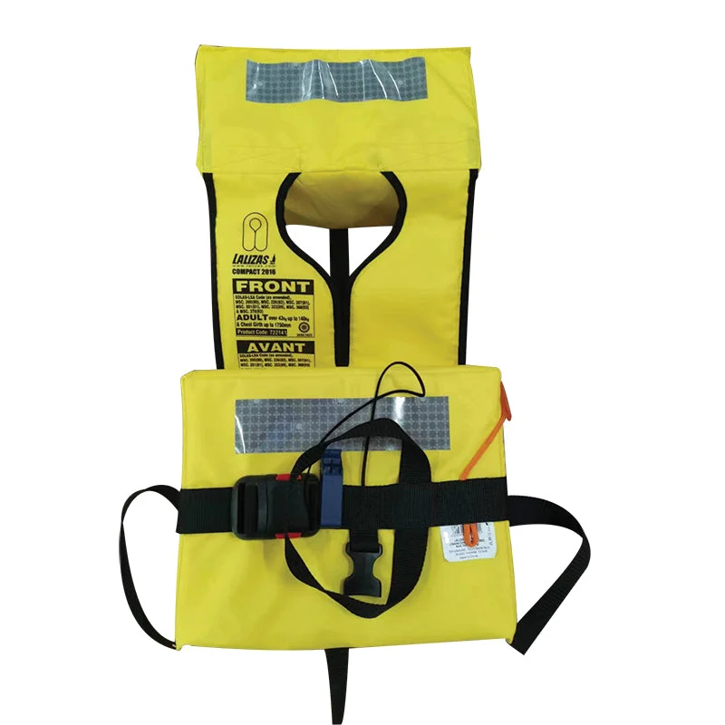 LALIZAS Foam Folding Lifejacket Compact SOLAS/MED-MER Adult Yellow