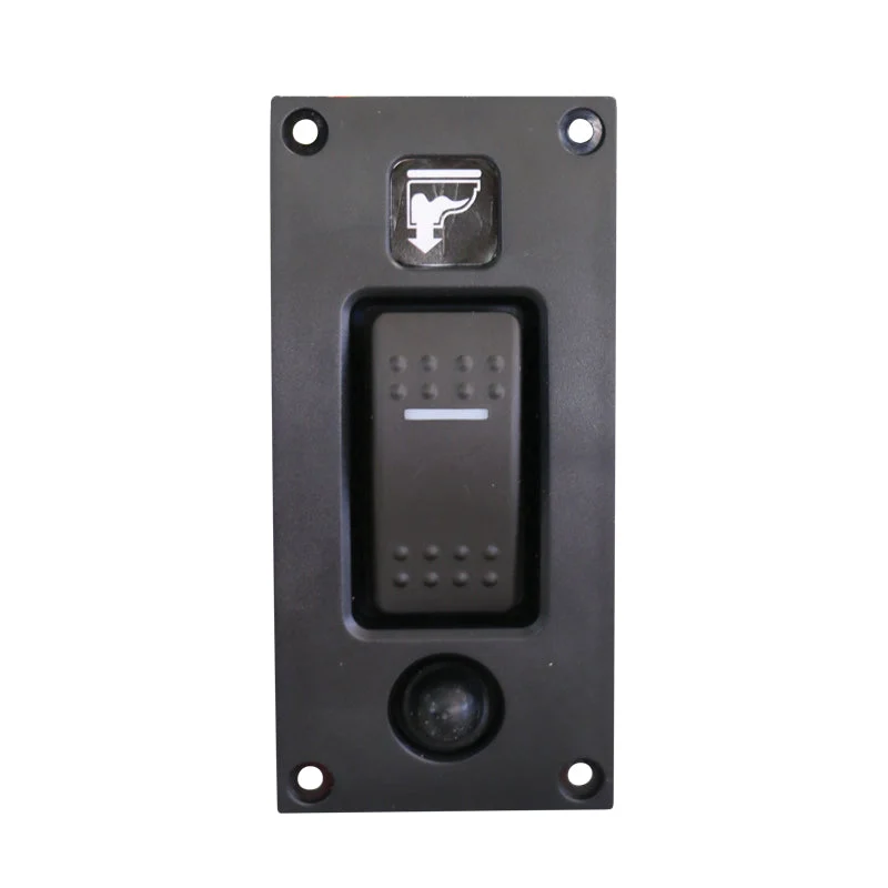 Electric Toilet Flush Switch MON-OFF 2 Position 3 Pin 12V/24V - Marine Grade