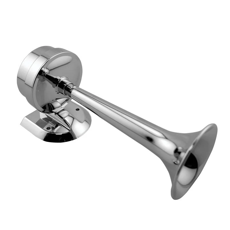 Trumpet Electric Horn - Chrome Plated Marine Grade