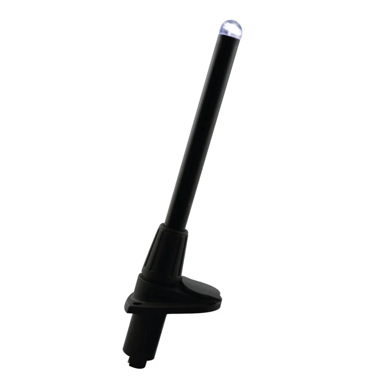 MICRO LED Pole Light - Plug-In - 9-27/32" (25cm) - White Light - Black - Navigation Light
