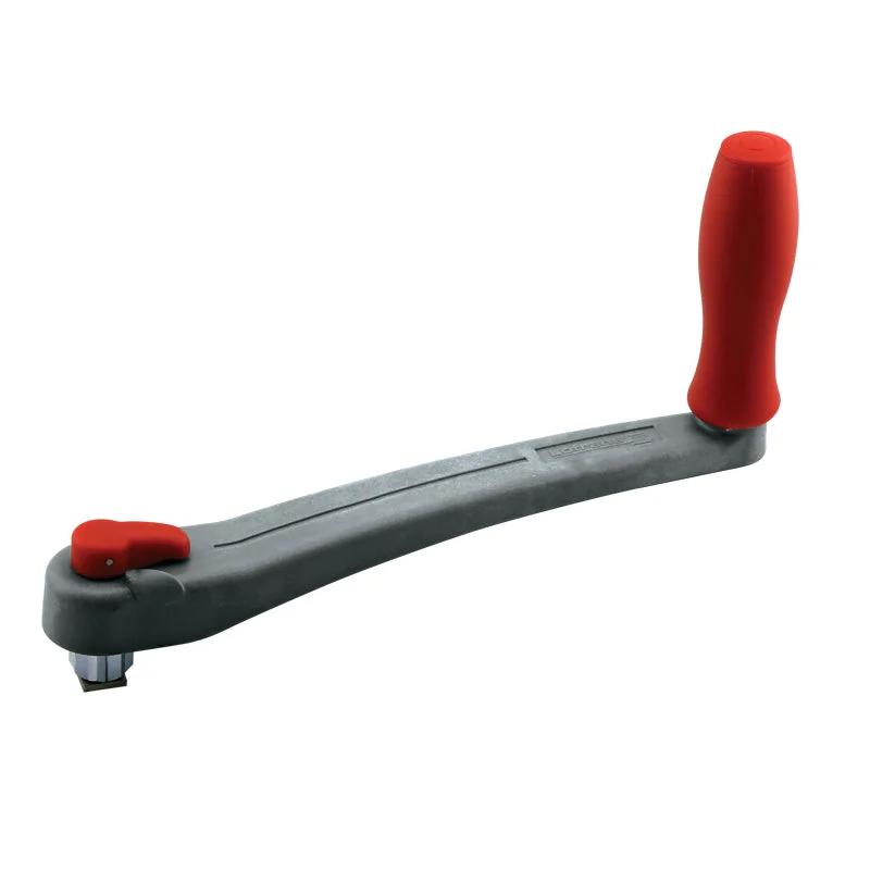 Lofrans Winch Handle - Glass Reinforced PA - 10" (25cm) - with Lock - Grey