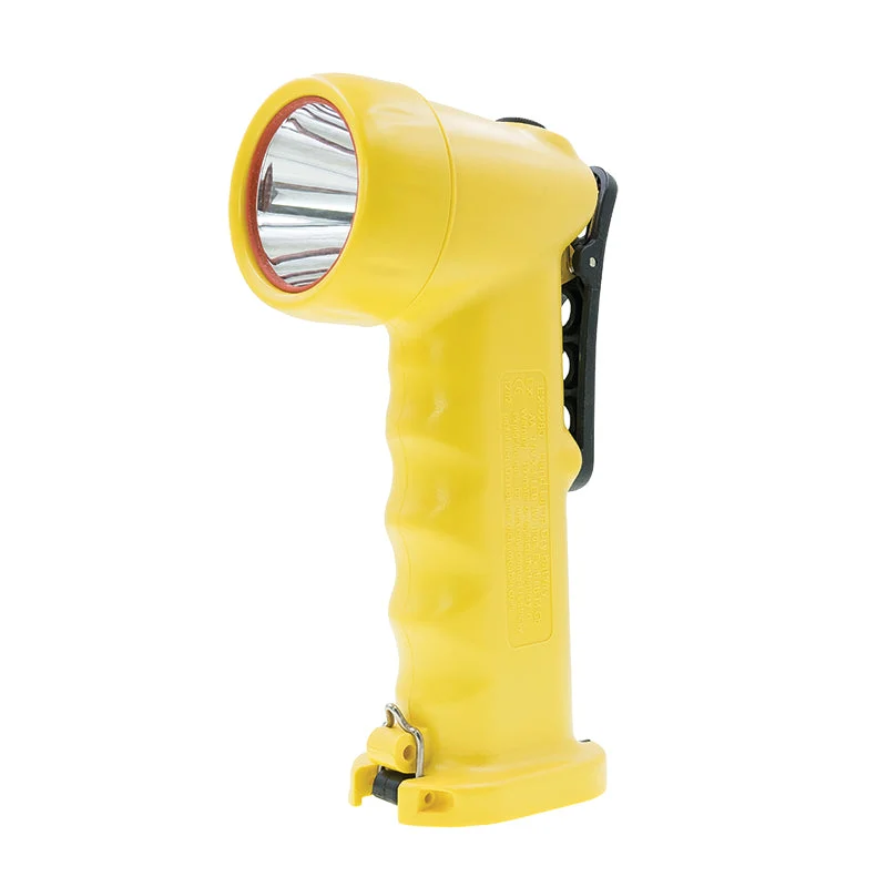 LALIZAS Safety Rescue Torch Right Angle LED EX-2280 - ATEX Certified - Intrinsically Safe