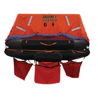 LALIZAS SOLAS Life Raft - OCEANO TOB - 6 Person - Canister Type B - Commercial