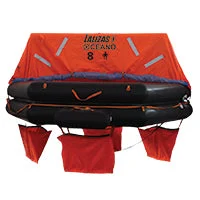 LALIZAS SOLAS Life Raft - OCEANO TOB - 8 Person - Flat Pack Type A - Commercial