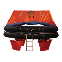 LALIZAS SOLAS Life Raft - OCEANO TOB - 10 Person - Canister Type A - Commercial