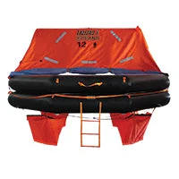 LALIZAS SOLAS Life Raft - OCEANO TOB - 12 Person - Flat Pack Type A - Commercial