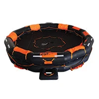 LALIZAS SOLAS Life Raft - OCEANO Open Reversible - 65 Person - Canister - HSC Pack