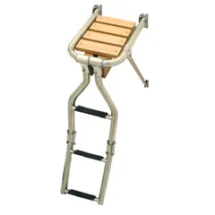 Swim Platform with Ladder - 270mm x 390mm (10-5/8" x 15-23/64") - Stainless Steel 316