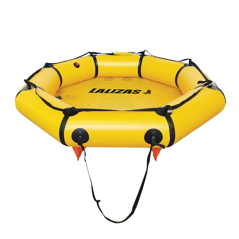 LALIZAS COASTAL COMPACT Life Raft - 6 Person - without Canopy - ISO 9650-2 - Valise