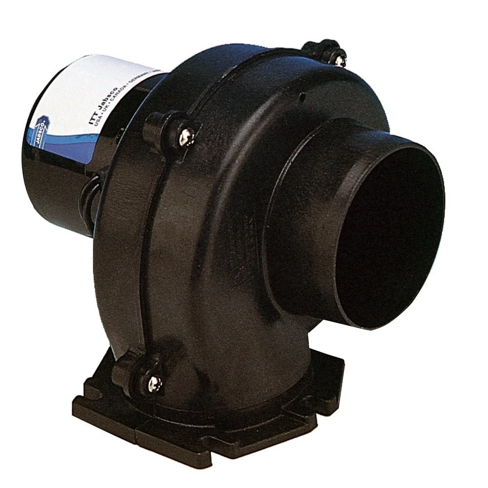 Jabsco 3" Flangemount Blower - 105 CFM - 12V – Marine Boat Replacement Part