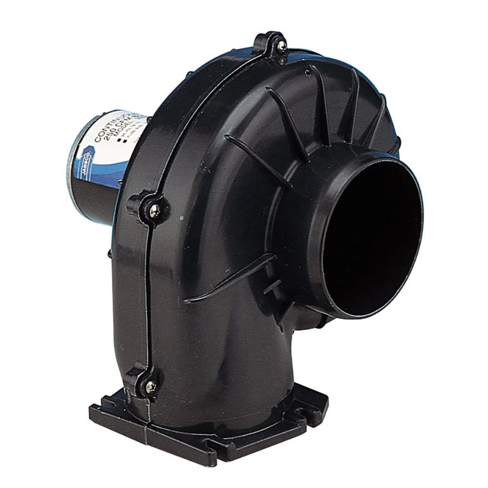 Jabsco 4" Flangemount Heavy Duty Blower - 24V - 250 CFM – Boat Pump & Plumbing Part