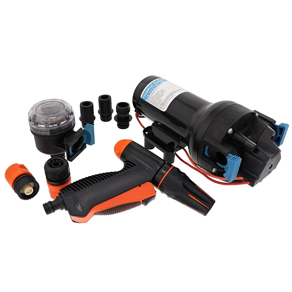 Jabsco HotShot HD6 Heavy Duty Washdown Pump - 12V - 6 GPM - 70 PSI – Marine Boat Replacement Part