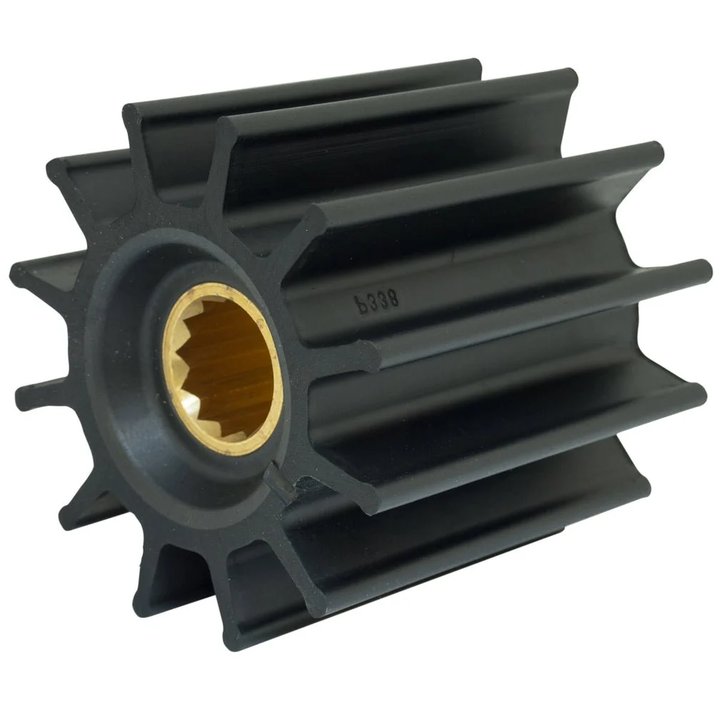 Jabsco Impeller Kit - 12 Blade - Neoprene - 3-¾ – Marine Engine Cooling Replacement Part