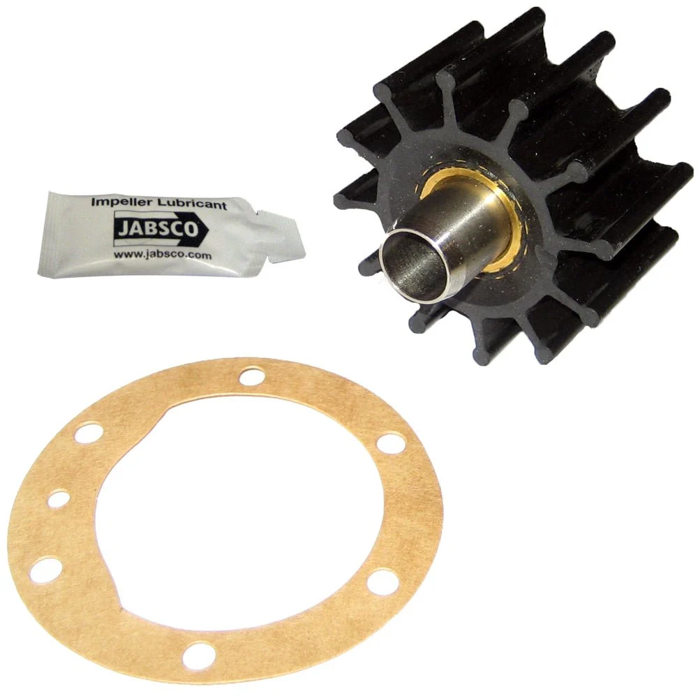 Jabsco Impeller Kit - 12 Blade - Nitrile - 2-¼" Diameter – Marine Engine Cooling Replacement Part